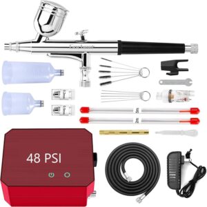 How We Put the Gocheer 48 PSI Airbrush Kit to Test