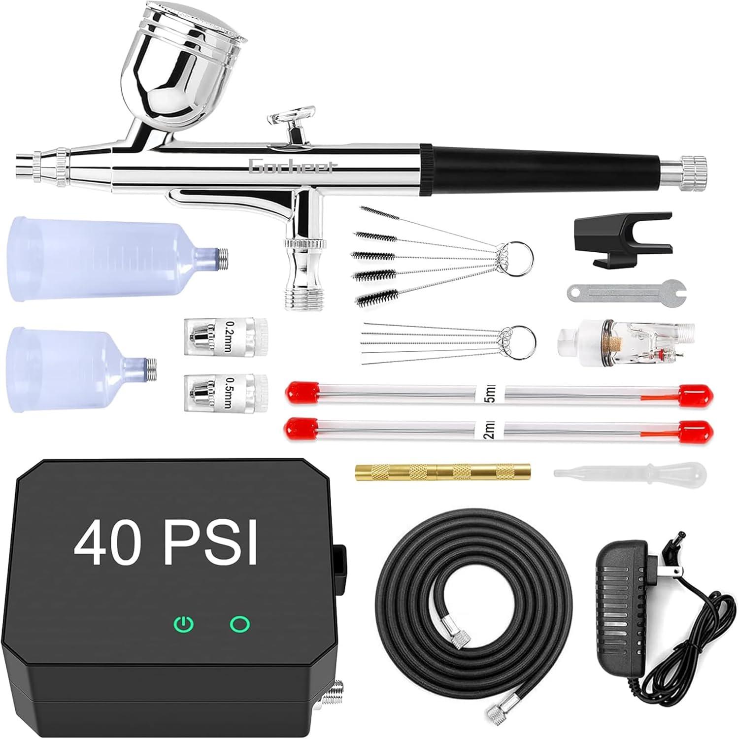 We Put the Gocheer 40PSI Airbrush Kit to the Test