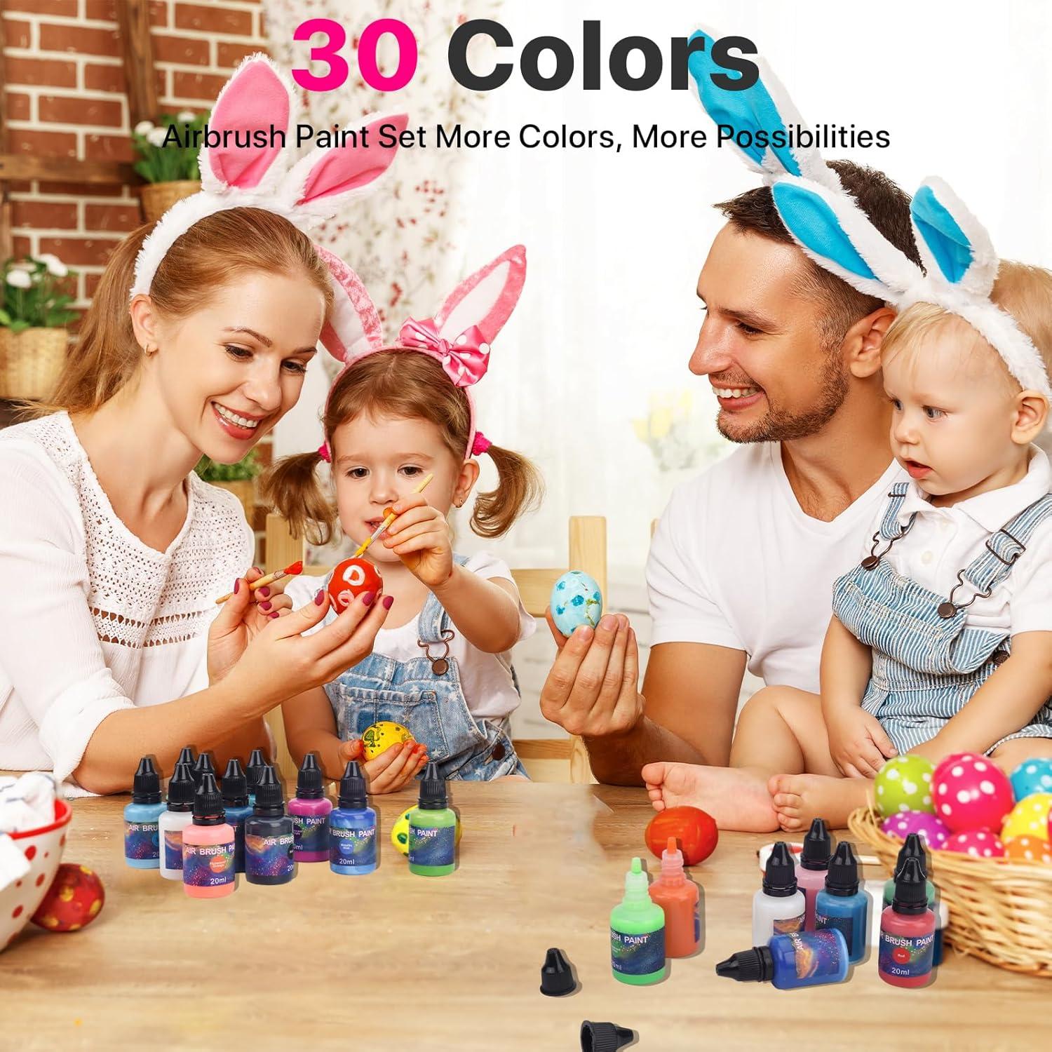 Our Honest Take: Gocheer 33-Bottle Airbrush Paint Set