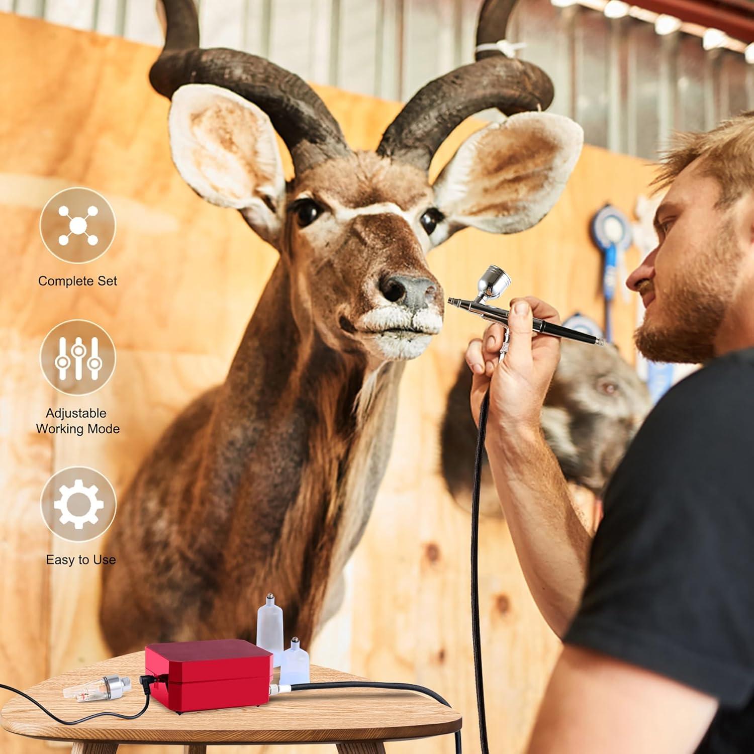 How We Put the Gocheer 48 PSI Airbrush Kit to Test