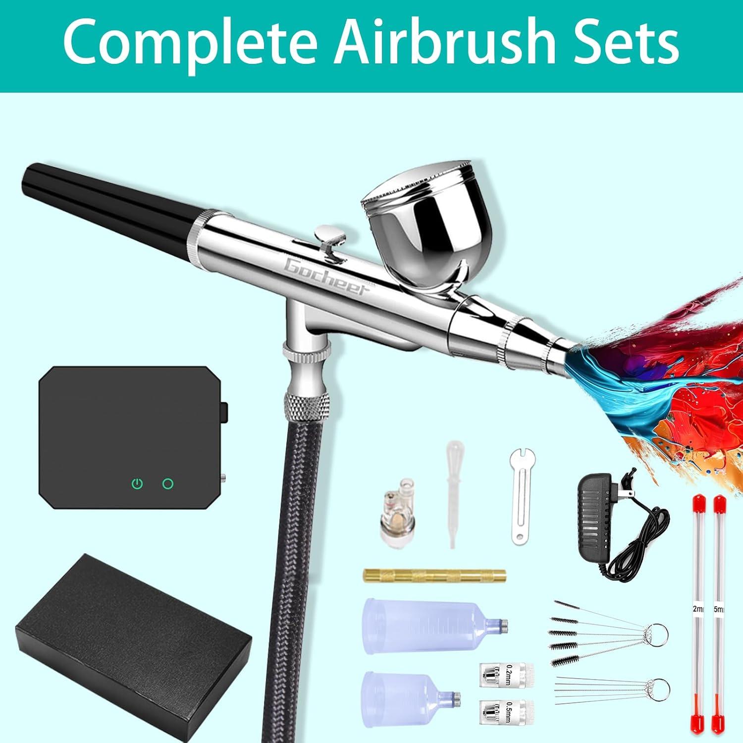 We Put the Gocheer 40PSI Airbrush Kit to the Test