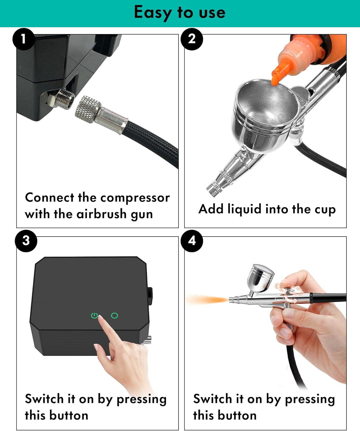 Our Hands-On Take: Gocheer 48 PSI Airbrush Kit